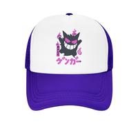 QNBUFOY Washed Cotton Monsters Cartoon Mesh Caps Outfits for Unisex Adjustable Baseball Cap Mesh-Back Summer Outdoor Hats Gift