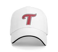 QNBUFOY Washed Cotton Spring Casual Baseball Cap Twins Seoul Baseball Outdoor Sport Trucker Hat for Women Men Trendy Snapback Cap Gift