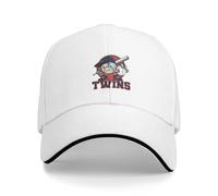 QNBUFOY Washed Cotton Twins Seoul Baseball Baseball Cap Classic Unisex Men Trucker Hat Hunting Camping Baseball Caps Gift Idea Gift