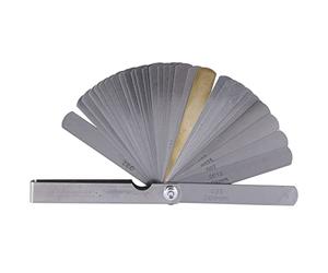 Qndanoan 32 Set Distance Gauge Feeler Gauge Valve Teaching Feeler Gauge 0.04-0.88 mm Dimension