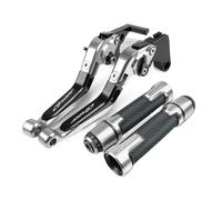 QNDRZHGDT for Ho&nda CB500F 2013-2022 Motorcycle CNC Folding Brake Clutch Lever Handbrake Handlebar Grip Handle Hand Grips Motorcycle Parts Brakes Levers