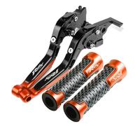 QNDRZHGDT Motorcycle CNC Accessories Handle Grips Ends for Ya&maha R6S Canada Version 2007 2008 2009 Folding Extendable Brake Clutch Levers Brakes Levers