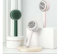QNEEK 3D Air Cushion Massager Brush, Anti Static Detangling Air Cushion Bristle Combs Hairbrush, Long Handle Airbag Massager Brush for Cleaning Tangled Hair and Broken Wair