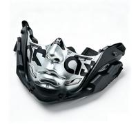 Qngcolrcy Punk Half Face Mask Futuristic Mechanical Sci-Fi Masks for Cosplay Halloween Costume Prop