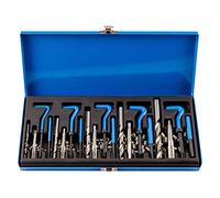 Qnkaa Qnkaa151pcs Thread Repair Kit Helicoil Insert Sleeves | Metric M5 M6 M8 M10 M12 Stainless Steel Tap Drill