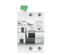 QNLOGKBZK Circuit breaker GRD9L-R Automatic switching on of the devices -Remote control switch of the device 2p 4p 40a 63a 3 0mA 100mA 300MA RCD 6KA ELCB RCCB(4p 63a 100ma Rccb,AC220V)