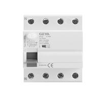 QNLOGKBZK Circuit Breaker Gyl9 4 Pole Type RCD RCCB Electromagnetic Residual Current Device 4 0a 63a Super Immunity Leakage Circuit Breaker(TypeA-SI 4P 40A 30mA)
