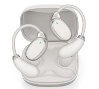 Qnmittry Language Translator Earbuds Offer Two Way Real-time Translation in 138 Languages, with Bluetooth and an APP Provide Online Instant Voice Translation for Travel Business and Learning White