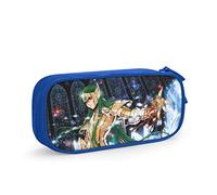 QNSZWDGE Aquarius Gold Saint Camus Blue Pencil Case