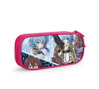 QNSZWDGE Asada Shino Custom Print Pencil Case Pink