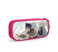 QNSZWDGE Black Clover Yuno Pink Pencil Case