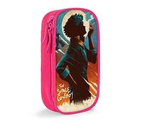 QNSZWDGE Cowboy Bebop Anime Pink Pencil Case