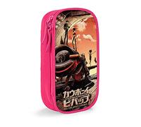 QNSZWDGE Cowboy Bebop D Pencil Case Custom Print Pink