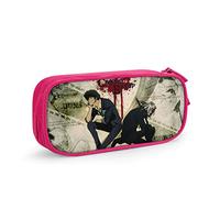 QNSZWDGE Cowboy Bebop D Pencil Case Custom Print Pink