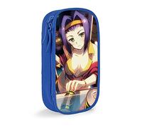 QNSZWDGE Cowboy Bebop Faye Valentine Pen Bag Blue