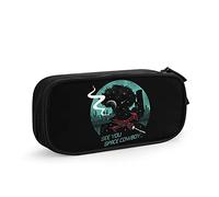 QNSZWDGE Cowboy Bebop See You in Space Custom Print Pencil Case Black