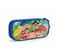 QNSZWDGE Crayon Shin Chan Pencil Case D Custom Print Blue