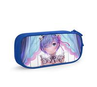 QNSZWDGE Cute Rem Re Zero Blue Pencil Bag