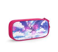 QNSZWDGE Cute Rem Re Zero Pink Pencil Case