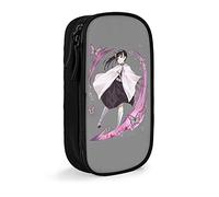 QNSZWDGE Demon Slayer Kanao Tsuyuri Black Pencil Case