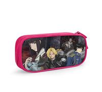 QNSZWDGE Fullmetal Alchemist Custom Printed Pencil Case Pink