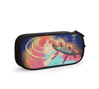 QNSZWDGE Hayao Miyazaki Ponyo D Custom Print Pencil Case Black