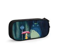 QNSZWDGE Hayao Miyazaki Totoro Black Pen Case