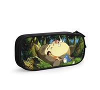 QNSZWDGE Hayao Miyazaki Totoro D Custom Print Pencil Case Black