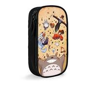 QNSZWDGE Hayao Miyazaki Totoro D Custom Print Pencil Case Black