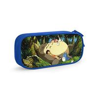 QNSZWDGE Hayao Miyazaki Totoro D Custom Print Pencil Case Blue