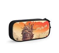 QNSZWDGE Howl's Moving Castle Pencil Case D Custom Print Black