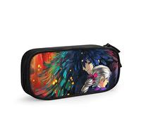 QNSZWDGE Howl's Moving Castle Pencil Case D Custom Print Black