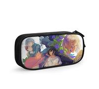 QNSZWDGE Howl's Moving Castle Pencil Case D Custom Print Black