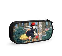 QNSZWDGE Kiki Hayao Miyazaki Black Pencil Case