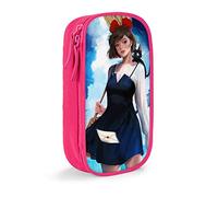 QNSZWDGE Kiki Hayao Miyazaki Pink Pencil Case