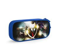 QNSZWDGE Korosensei Assassination Classroom Blue Pencil Case
