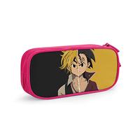 QNSZWDGE Meliodas The Seven Deadly Sins Pink Pencil Case