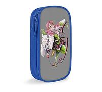 QNSZWDGE Mitsuri Kanroji Demon Slayer D Pencil Case Custom Print Blue