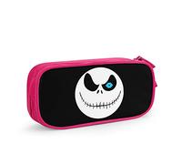 QNSZWDGE Nightmare Before Christmas Pencil Case Pen Bag Pink