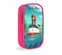 QNSZWDGE Ponyo on The Cliff Pencil Case D Custom Print Pink