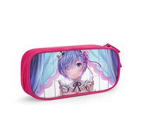 QNSZWDGE Pretty Rem Re Zero Pink Pencil Case