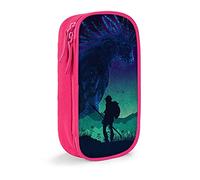 QNSZWDGE Princess Forest Spirits Mononoke Pencil Case D Custom Print Pink
