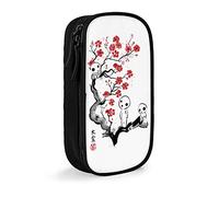 QNSZWDGE Princess Mononoke Anime Black Pencil Case