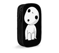 QNSZWDGE Princess Mononoke Forest Spirit Pencil Case D Custom Print Black