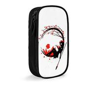 QNSZWDGE Princess Mononoke Mask Pencil Case D Custom Print Pink