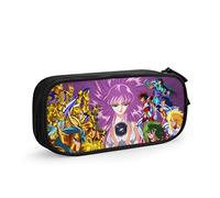 QNSZWDGE Saint Seiya Black Pencil Case