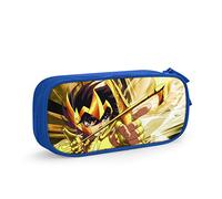 QNSZWDGE Saint Seiya Blue Sagittarius Pencil Case