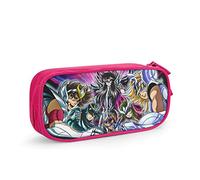 QNSZWDGE Saint Seiya D Custom Print Pink Pencil Case