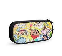 QNSZWDGE Shin Chan Black Pencil Case