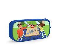 QNSZWDGE Shin Chan Blue Pencil Case
